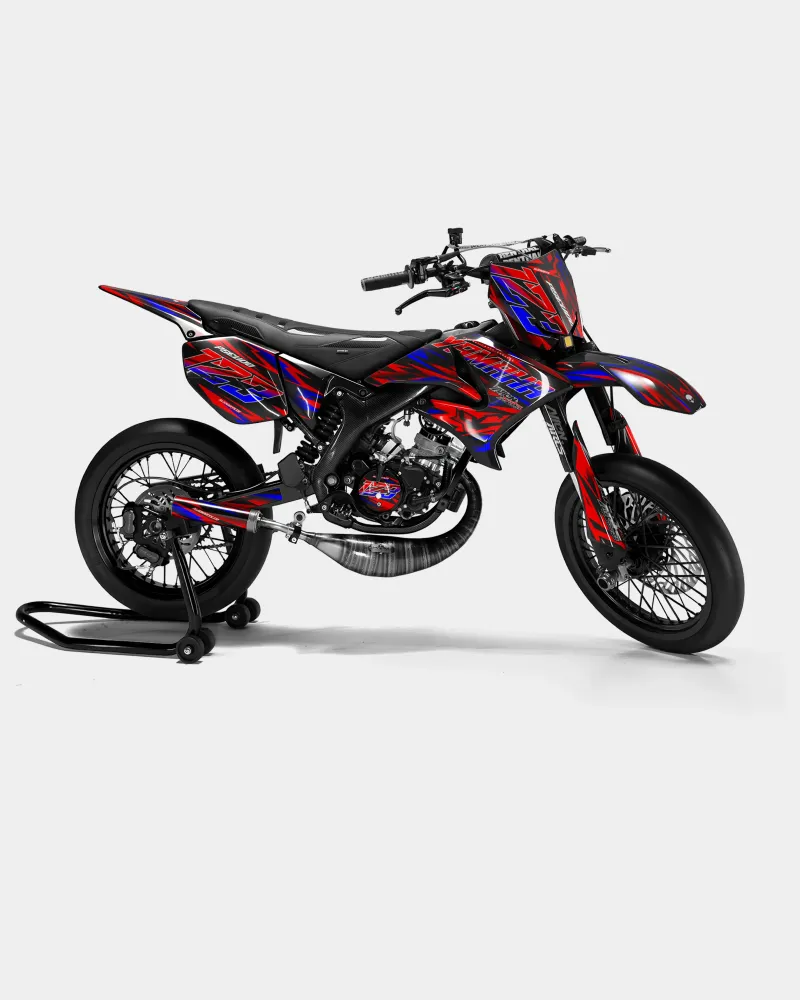 VITRA - Kit decorativo YAMAHA DT 50cc - Rosso Blu