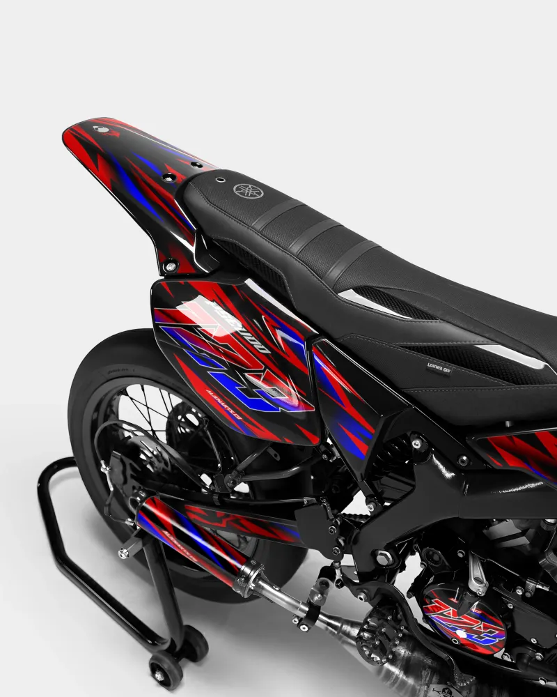 VITRA - Kit decorativo YAMAHA DT 50cc - Rosso Blu