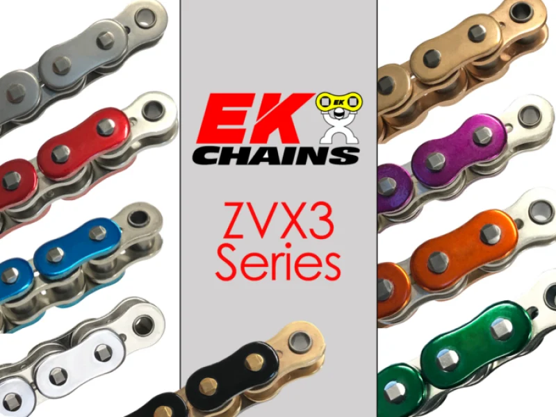 Vortex Racing EK 520 ZVX3 Rivet Master Link- Gold