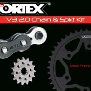 Vortex Racing V3 2.0 Chain and Sprocket Kit 3271-15,435S-48,520SX3-116- Black