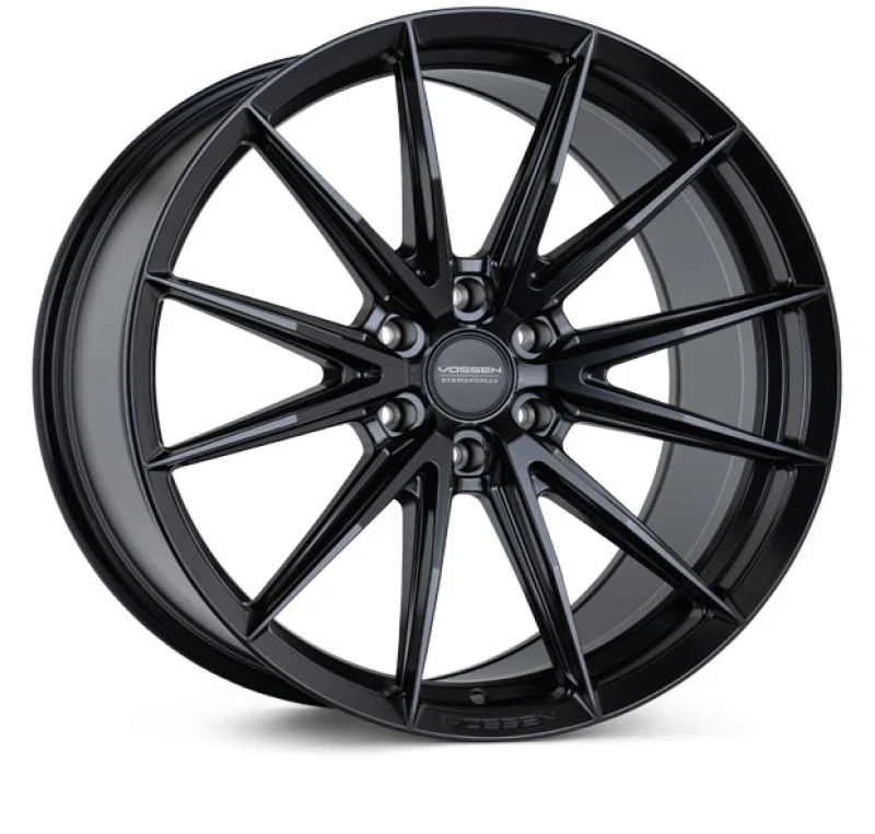 Vossen HFX-2 20x9.5 - 6x139.7 - ET15 - Deep - 106.1 - Satin Black Wheel