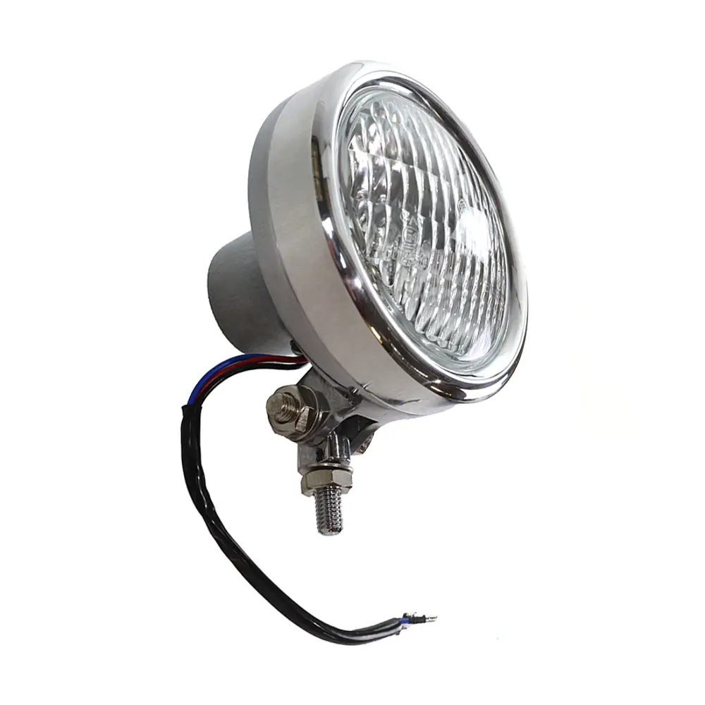 V-Twin MFG Faro per moto alluminio retrò da 5 1/8