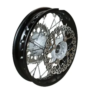 YCF-110-11012 Ruota post. 12" con disco + corona 4 fori YCF Pit Bike / Dirt Bike
