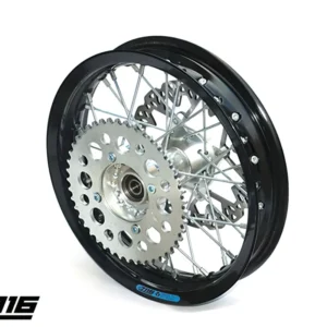 YCF-110-1101/SI Ruota post. alluminio 12" con disco + corona 4 fori Pit Bike YCF Bigy