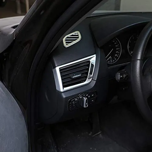 Yiwang, copertura cromata ABS per cruscotto dell’auto, 2 pezzi, per...