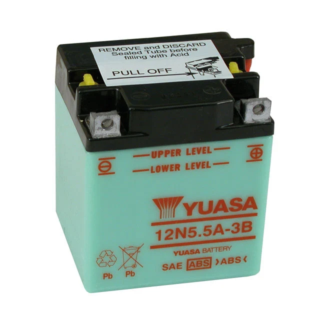 Yuasa 12N5.5A-3B Batteria al piombo acido 12V 5.5Ah 55CCA