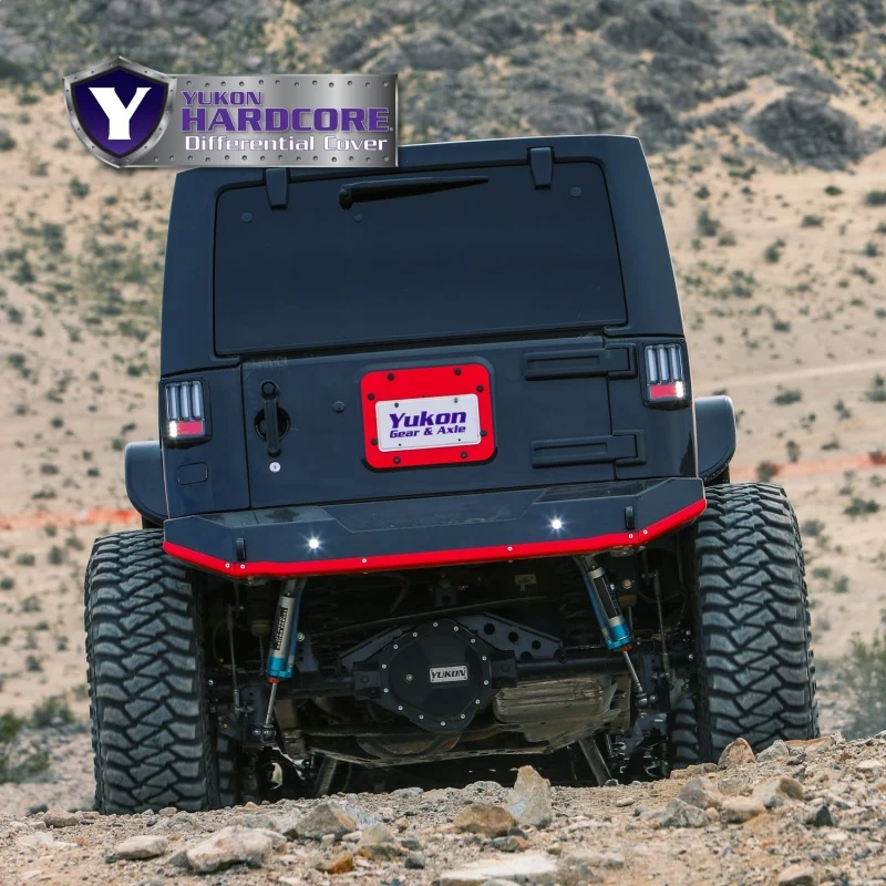 Yukon Gear Hardcore Diff Cover 14 Bolt GM Rear w/ 8mm Cover Bolts