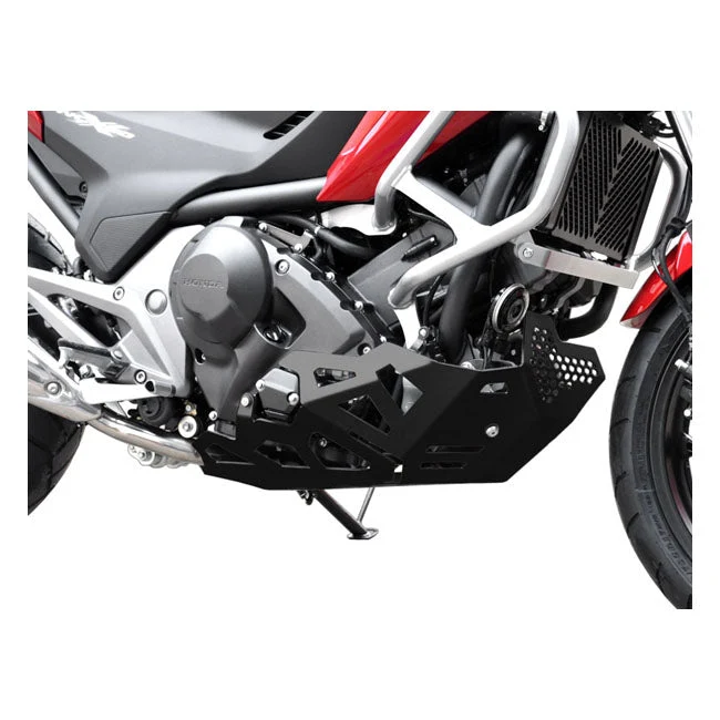 Zieger Engine Guard Black Honda 13-16 NC 700 S/X DCT; 14-20 750 DCT; 14-20 750 S/X DCT
