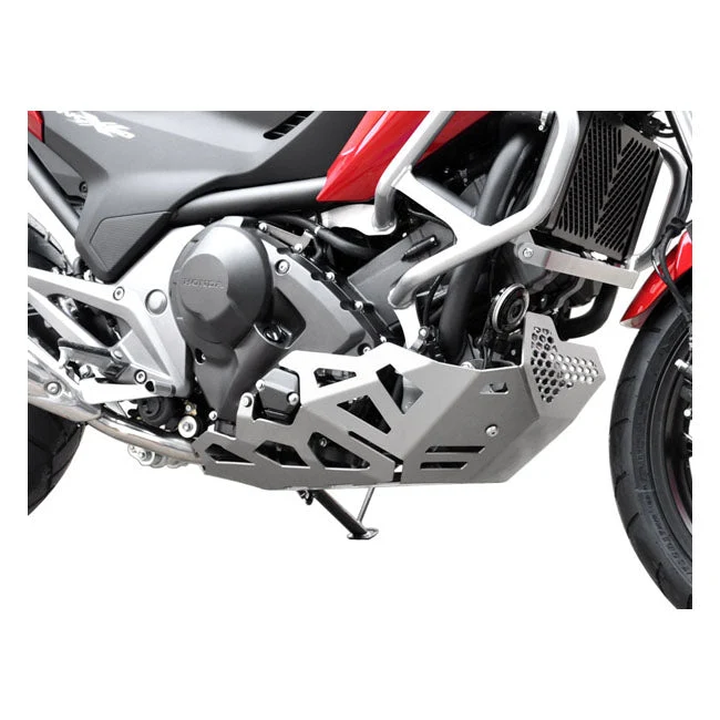 Zieger Engine Guard Silver Honda 13-16 NC 700 S/X DCT; 14-20 750 DCT; 14-20 750 S/X DCT