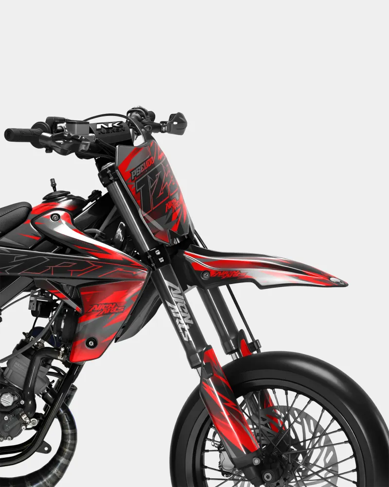 ZÉPHYR - Kit decorativo RIEJU 50cc - Rosso