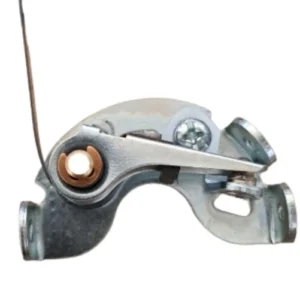 Piastra staffa completa punte platinate spinterogeno Fiat 500 epoca 126