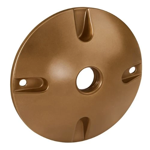 1/2" Threaded Hub 1-hole Bronzo Round Weatherproof Cover WRC150B (Pack 100)