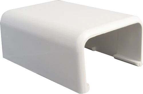1 3/4 Splice Cover Office White Surface Raceway 045-TSR3FW-14 (Pack 10)
