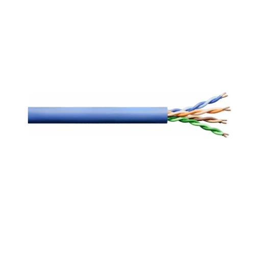 24 AWG 4 Pair Cobra Cat5e+ Solid Copper Plenum Cable Grigio 52-200-38 1000 ft Reel---Box
