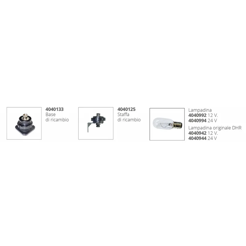FANALE SERIE 35 ROSSA 360° DHR