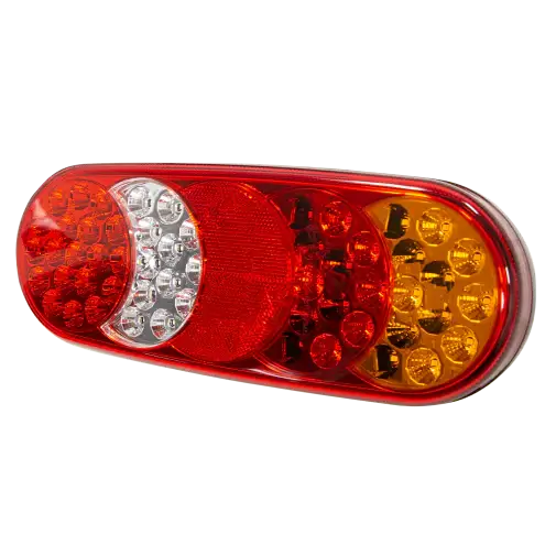 Tralert ECCO ESG-fanale posteriore LED con fanale di ingombro | 12-24v | 50 cm. di cavo