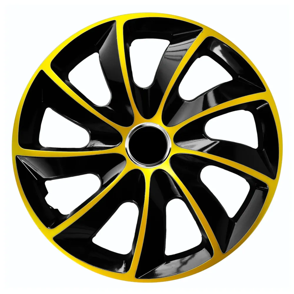 NRM STIG più 17" Hubcaps Wheel Covers 4 PCS Set Gold 17 Universal Weather Resistant ABS UK