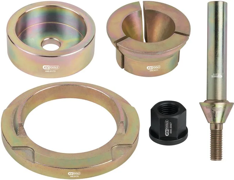 Set mozzi ruota KS Tools anteriore per Renault 7 pezzi 440.0170