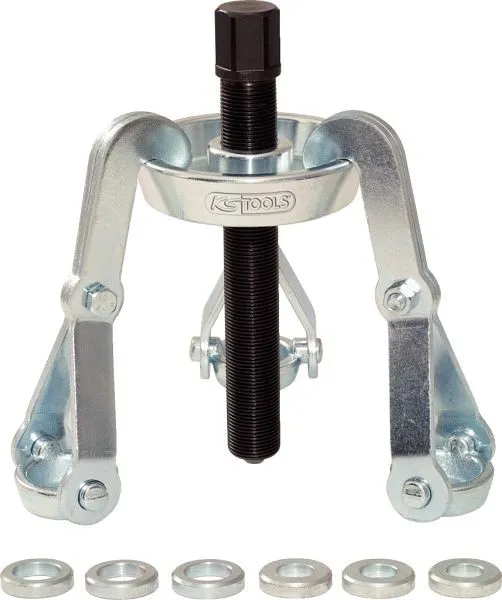 KS Tools Set estrattore universale per mozzi ruota con 3 bracci 5 pezzi 670.0013