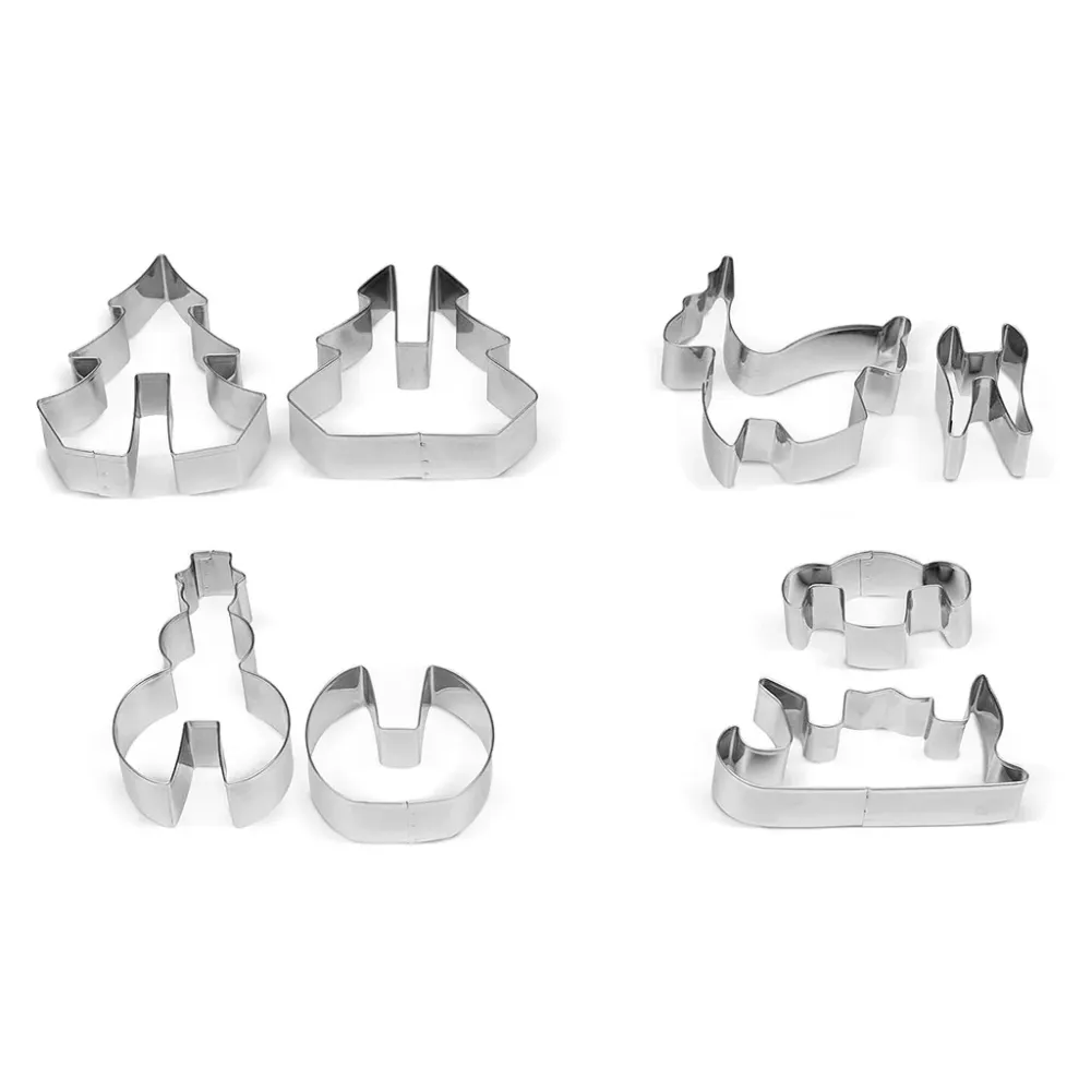 Additivo Olio Set di 8 tagliabiscotti 3D Guardini