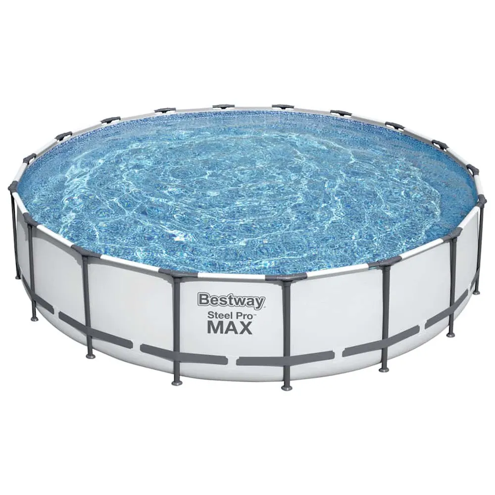 Bestway Set Piscina Di acciaio Pro MAX 549x122 cm
