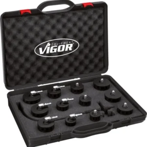 Set di estrattori VIGOR turbo system per sistemi clic numero di utensili: 12 V4192 | Con Additivi Protettivi