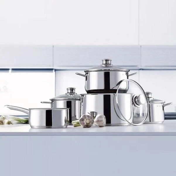 Set di pentole Diadem Plus da 5 pezzi WMF con Protezione UV