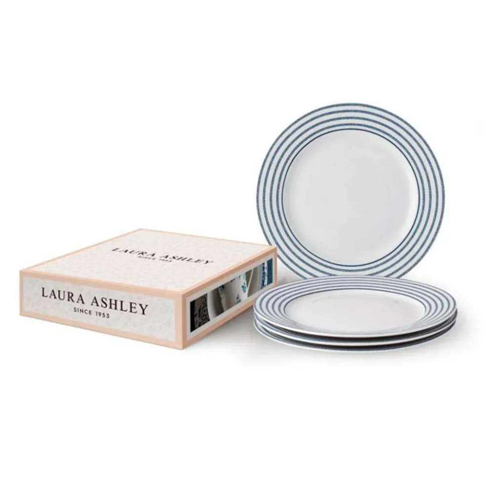 Set di 4 piatti Blueprint di Laura Ashley con Applicatore Spray