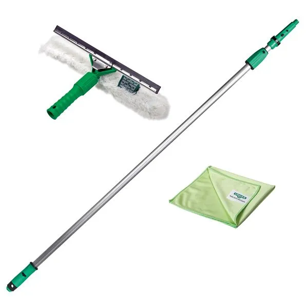 Set veranda UNGER 125 m con asta telescopica AK131 con Formula Anti-usura