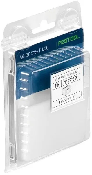 Festool copertura AB-BF SYS TL 55x85mm / 10 conf .: 10 pezzi 497855