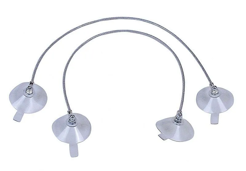 Set di supporti per finestrini laterali ProGlass lunghezza fune: 45 cm SSH-290