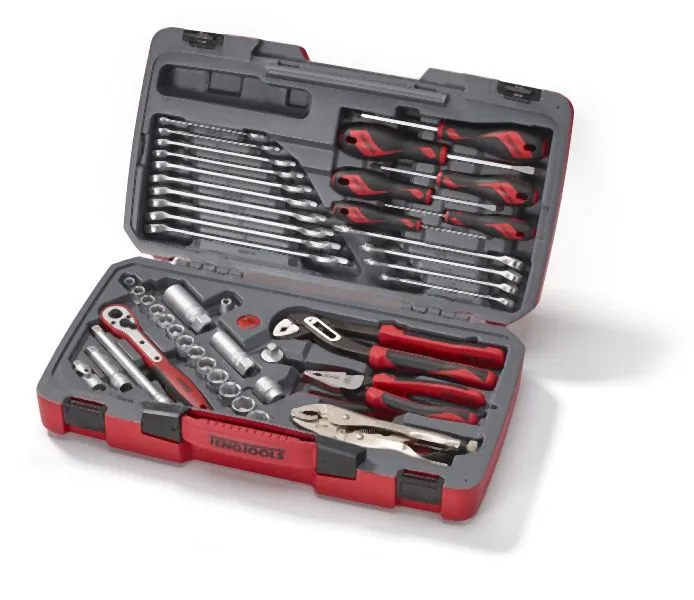 Teng Tools MECCA PRO 3/8" Set di bussole e utensili MM/AF 48 pezzi T3848