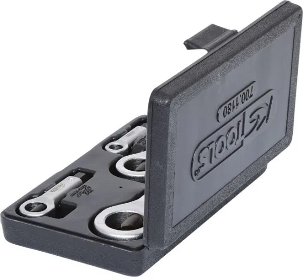 Set di spaccadadi meccanici KS Tools 4 pezzi 700.1180 Acciaio Zincato