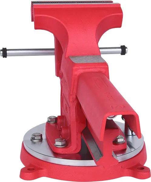 Supporto per Winch Morsa parallela KS Tools con tavola rotante 167 mm 914.0040