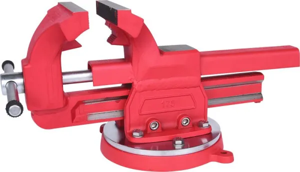 Supporto per Winch Morsa parallela KS Tools con tavola rotante 167 mm 914.0040