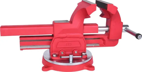 Supporto per Winch Morsa parallela KS Tools con tavola rotante 167 mm 914.0040