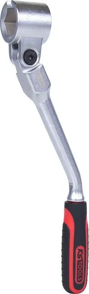 KS Tools Leva snodo presa sonda lambda 22mm 240mm 150.2121 con Rivestimento Pelle