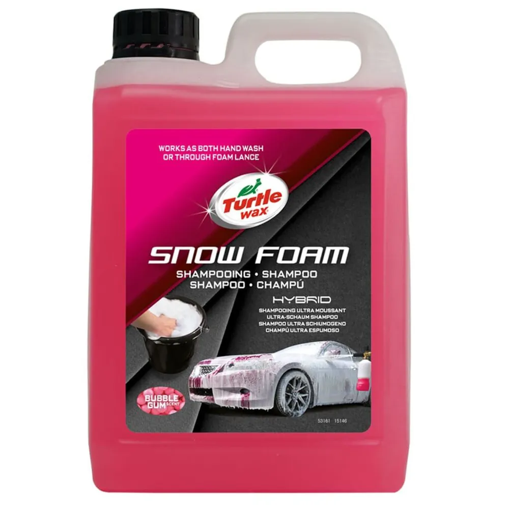 Turtle Wax Shampoo per Auto Hybrid Snow Foam 2,5 L per Uso Campagna