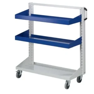 ANKE vasche per auto base; 1250 x 650 x 1350 mm; RAL 7035/5010; con 2 vassoi 450 mm 962.143