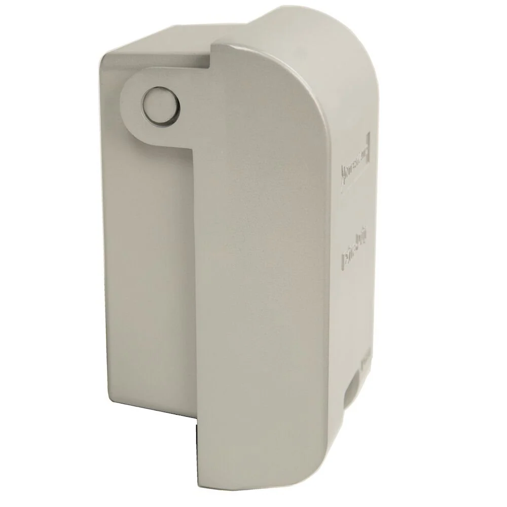Intermatic - WP1010MXD Extra-Duty Die-Cast -Use Weatherproof Cover, Single-Gang, Vrt, 3.125" Grafite