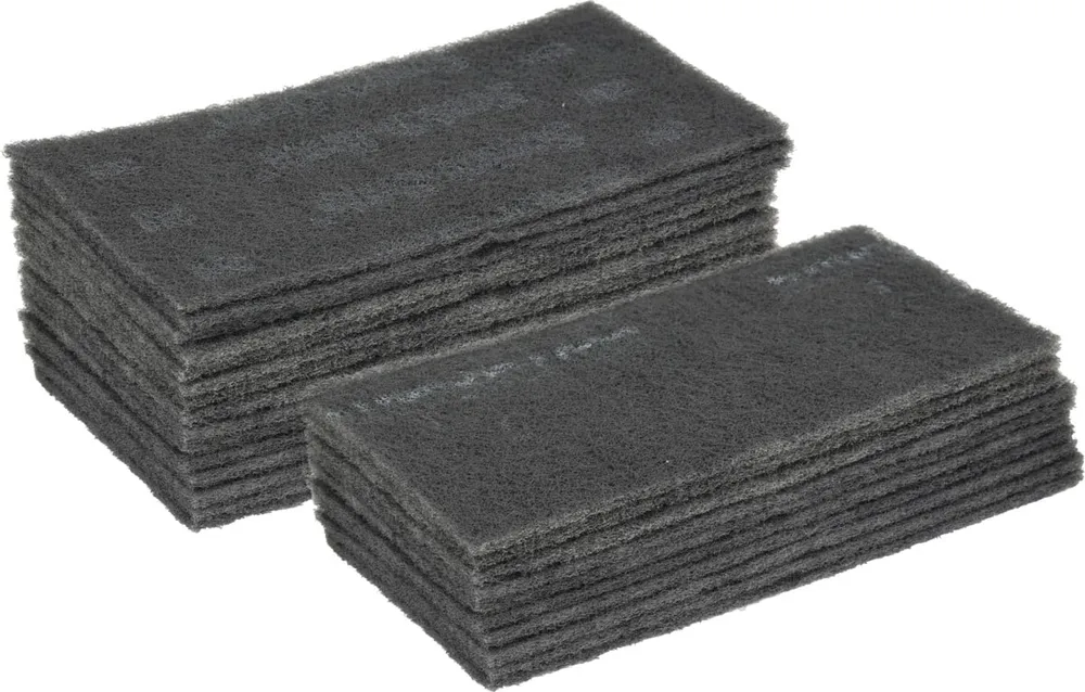 3M SCOTCHBRITE Set di 25 pad di tessuto abrasivo Robusto Flex 114x228 mm