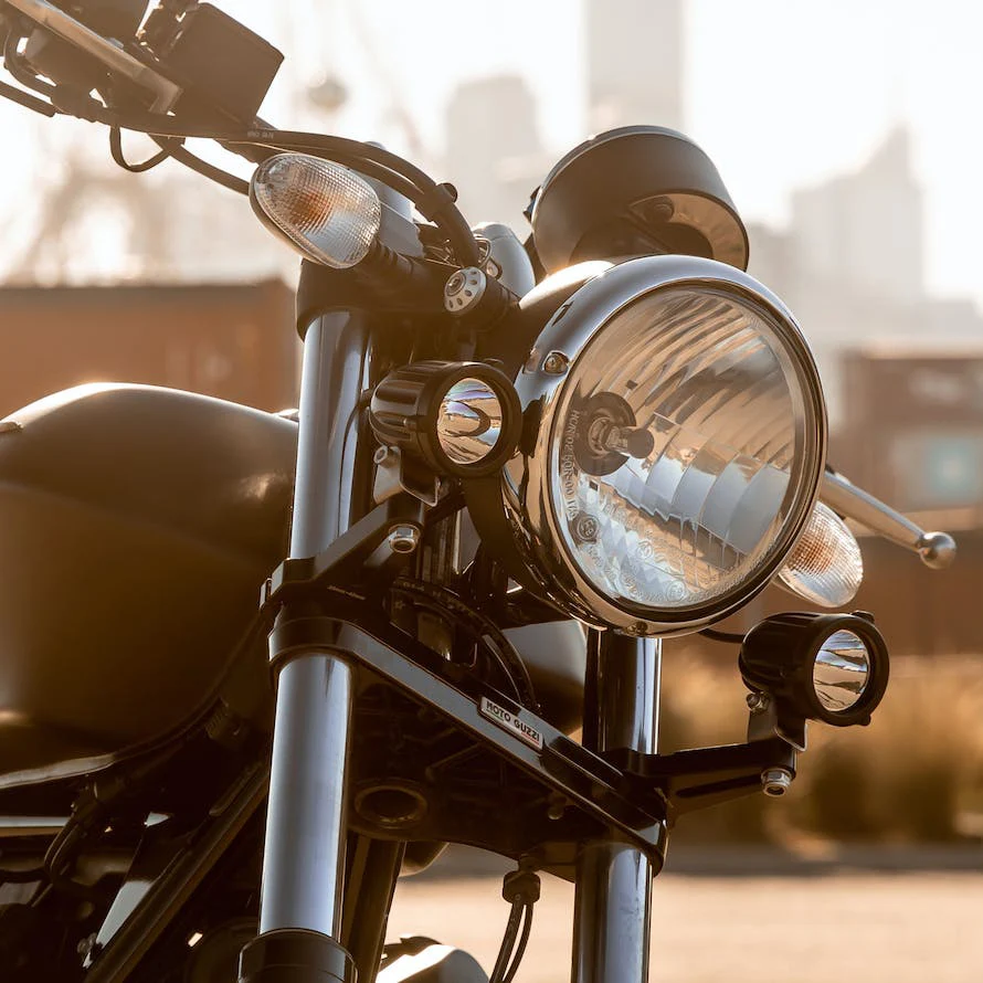 STEDI MCX10 Motorcycle LED Driving Light - Driving Beam
