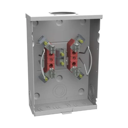 4 Terminal 1-Position 125A Ringless Meter Socket U7487-RL-TG