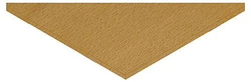 Piani di lavoro Bedrunka+Hirth per collegamenti angolari 3 angoli multiplex di faggio 751 x 750 x 25 mm 07.27.90